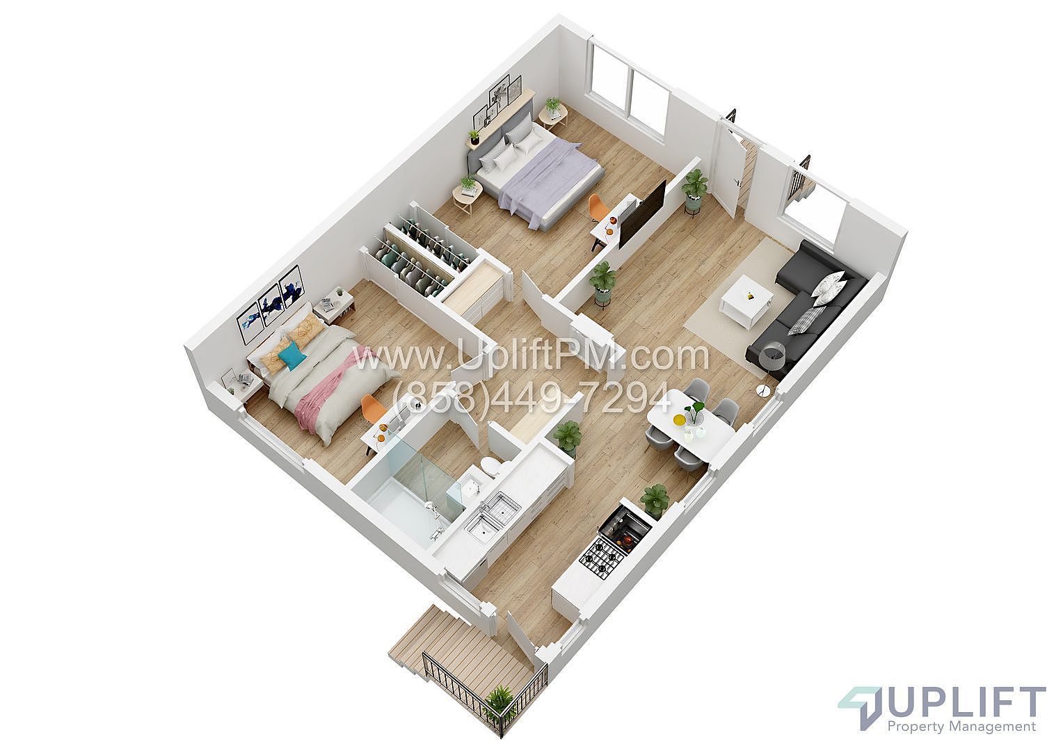 4233 Swift Ave interior